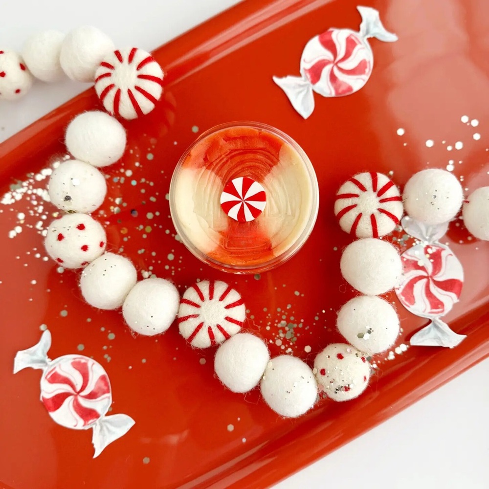 Peppermint Playdough kit